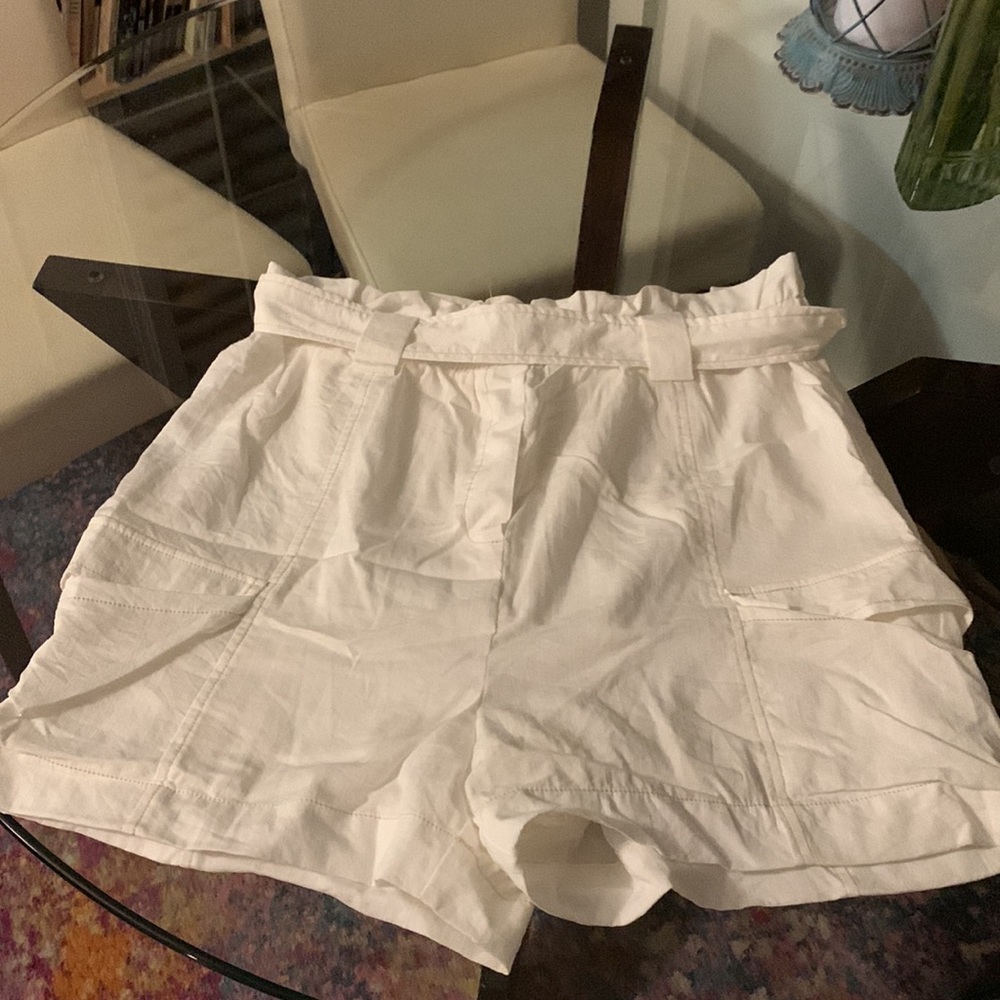 Moon River Paper Bag Cargo shorts Anthropologie - Picture 3 of 4